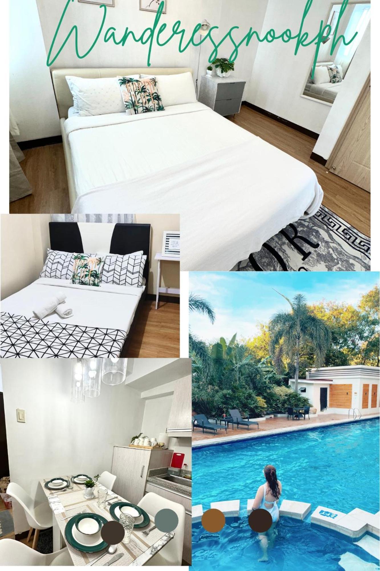Lancris Residences 2 Bedroom Entire Apartment Near Airport With Pool Paranaque City Exterior foto